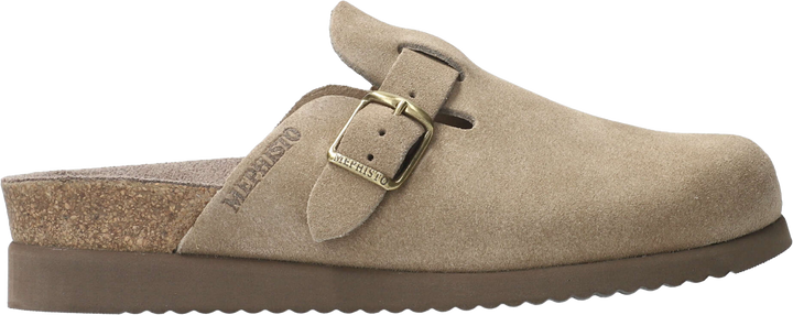 Quarter turn view Women's Mephiso Footwear style name Halina in color WMGRY SND. Sku: HAL860