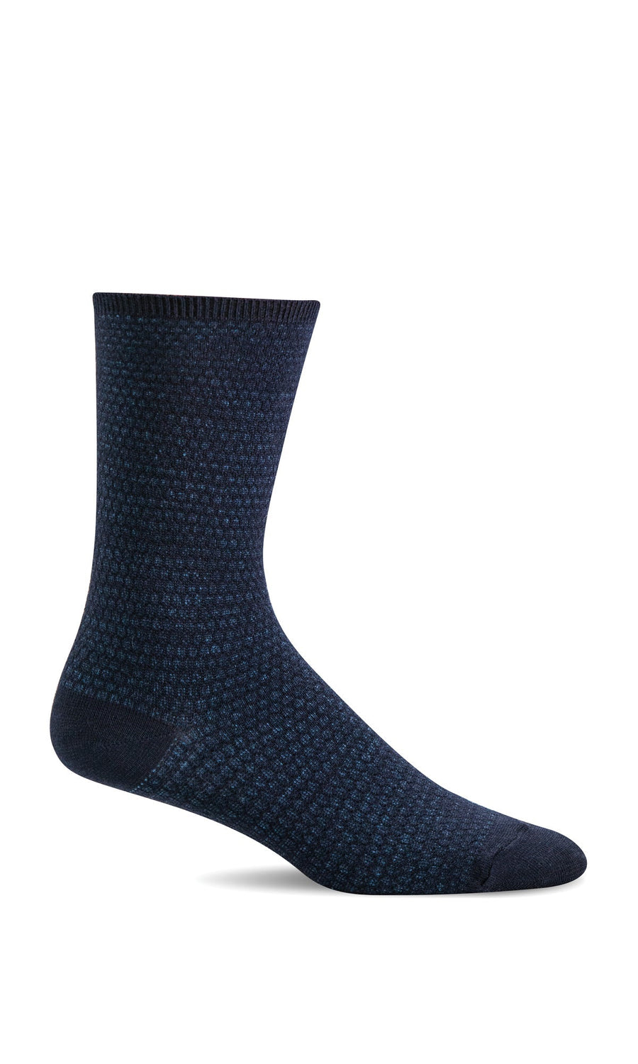 Women's Sockwell Socks style name Wabi Sabi in color Navy. Sku: LD163W-600