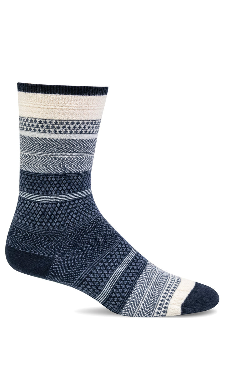 Women's Sockwell Socks style name Jasmin in color Navy. Sku: LD23W-600