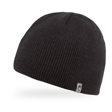 Men's Sunday Hats style name Nightfall Refelective Beanie in color Posiden/black. Sku: S3A90825-PSDN
