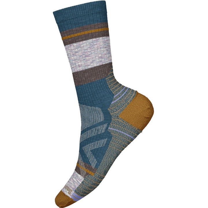 Quarter view Women's Smartwool Sock style name Hike Full Cushion Saturnsphe in color Twilight. Sku: SW001583G74