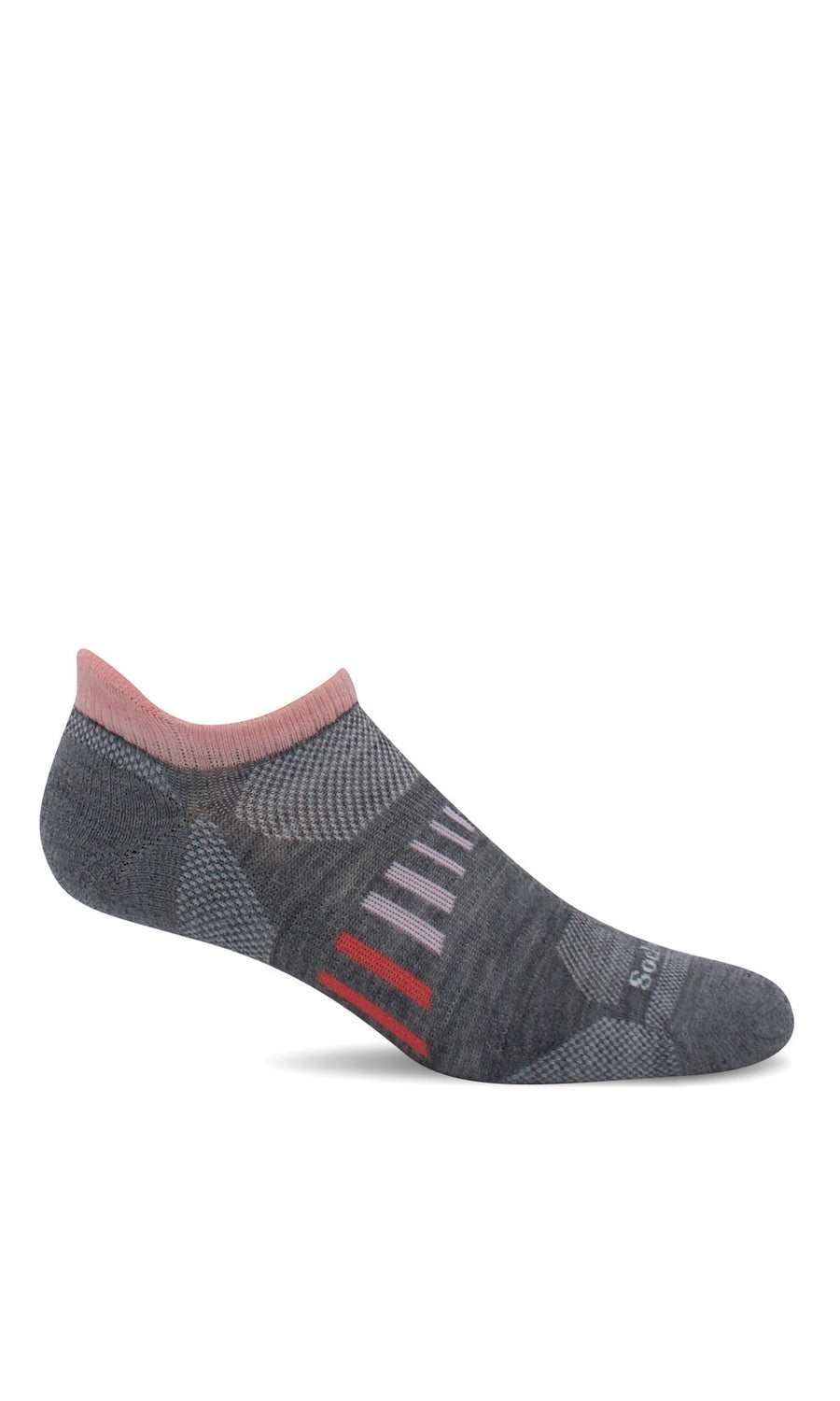 Women's Sockwell Socks style name Ascend II Micro in color Grey. Sku: SW89W-800