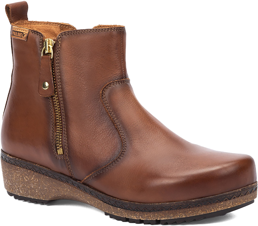 Quarter turn view Women's Pikolinos Footwear style name Granada 8988 in color CUERO. Sku: W0W-8988CUE