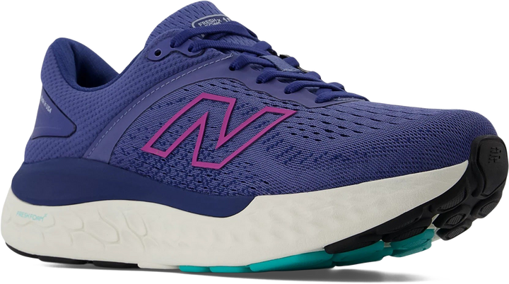 Quarter turn view Women's New Balance Footwear style name 1540 V4 Medium in color Night Sky/ Moon Shadow. Sku: W1540NS4-B