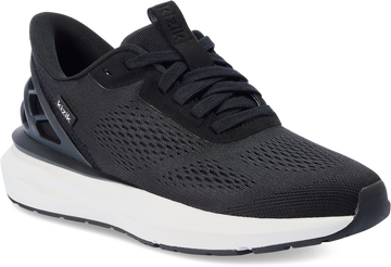 Quarter turn view Women's Kizik Footwear style name Athens 2 Wide in color BLACK. Sku: WATH2506W