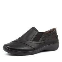 Women's Ziera Java in Black Leather sku: ZR10032BLALE