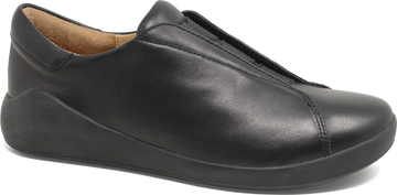 Quarter turn view Women's Ziera Footwear style name Yass Xf in color BLACK/BLAC. Sku: ZR11184B5863