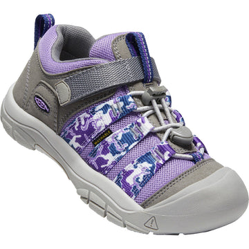 Quarter view kids style name Newport H2 Shoe in color Chalk Violet/ Drizzle. SKU: 1026184