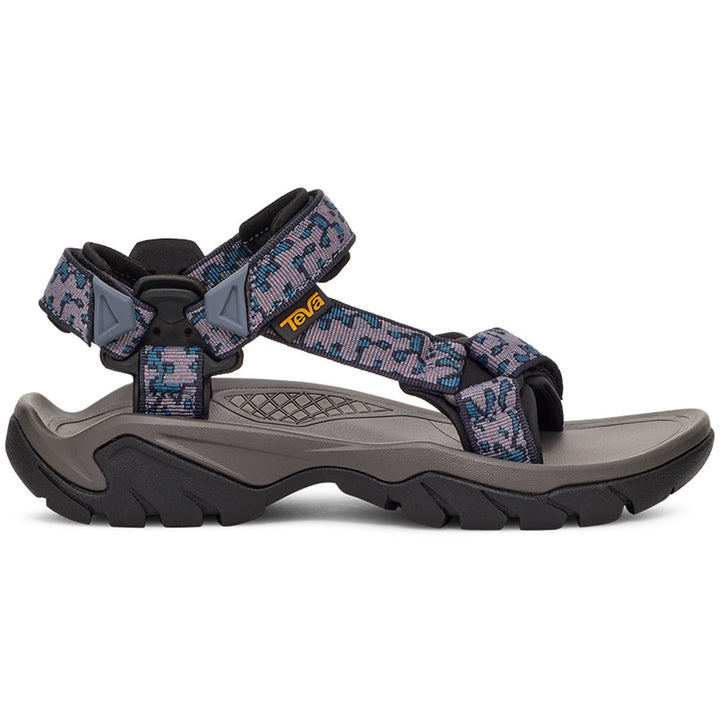 Quarter view Women's Teva Footwear style name Terra Fi 5 Universal in color Magma Grey Ridge. Sku: 1099443MMG