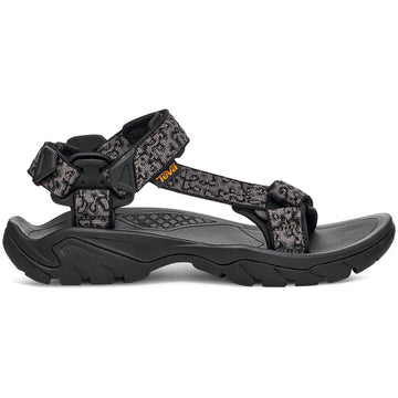 Quarter view Men's Teva Footwear style name Terra Fi 5 Universal in color Magma Grey Ridge. Sku: 1102456MGMB