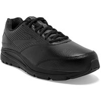 Quarter view Men's Brooks Footwear style name Addiction Walker 2 Wide in color Black. Sku: 110318-2E072