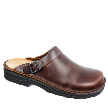 Quarter view Men's Footwear style name GLACIER M in color Buffalo. SKU: 62711 739