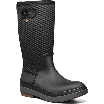 Quarter view Women's Bogs Footwear style name Crandall II Tall in color Black. Sku: 72701-001