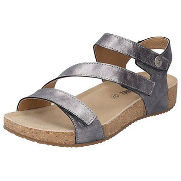 Quarter view Women's Footwear style name Tonga 25 in color Anthracite. SKU: 78519-38700