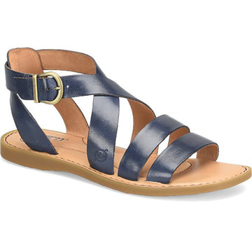 Quarter view Women's Born Footwear style name Imogen in color Navy. Sku: BR0057734