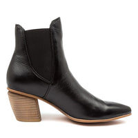 Inside View Women's Django & Juliette Jinks Boot In Black/ Natural Heel Leather Sku: Dj15165Bblle