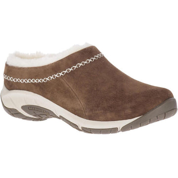 Quarter view Women's Merrell Footwear style name Encore Ice 4 in color Stone. Sku: J002038