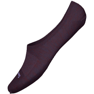 Quarter view Women's Smartwool Sock style name Everyday No Show in color Purple Iris. Sku: SW001994N70