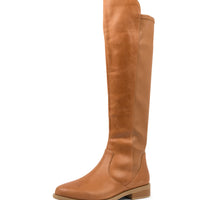 Quarter turned view Women's Ziera Footwear style name Sallies in Tan Leather-Stretch Smooth. Sku: ZR10299TANHB